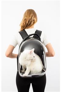 Pet Club Köpek - Kedi Taşıma Çantası Şeffaf Astronot