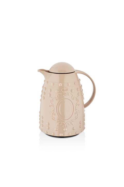 EW's Kitchenware 1 Lt Sütlü Kahve Rölyef Termos