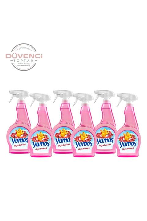 Yumoş Sprey Düvenci Toptan 6' Lı Çiçek Bahçesi Paket