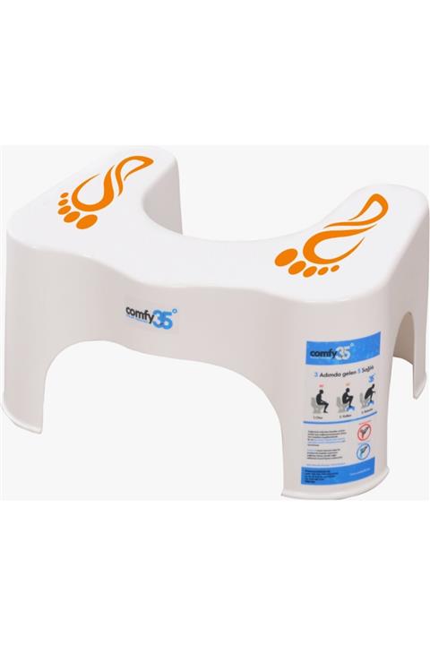 Comfy35 Klozet Taburesi Klozet Yakalığı Turuncu