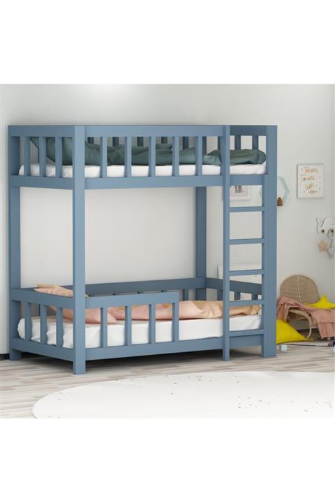 ortaahşap Orta Ahap - Doğal Çam Çift Katlı Ranza