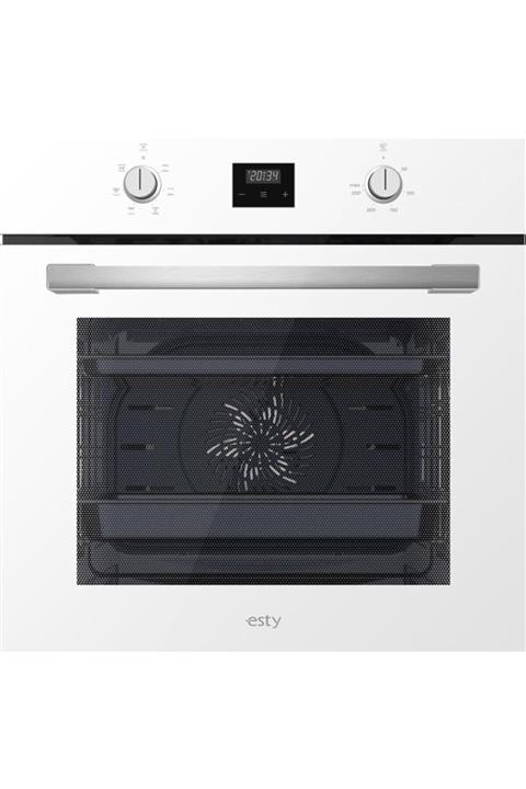 Esty Silverline 6 Programlı 72 Lt Beyaz Ankastre Fırın