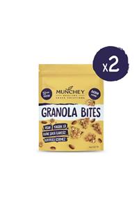 MUNCHEY 2'li Büyük Boy Bademli Granola Bites (200 Gram)