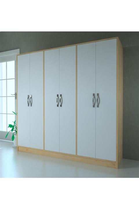 MOBİLİQUE Altı Kapaklı 184 Cm Gardrop