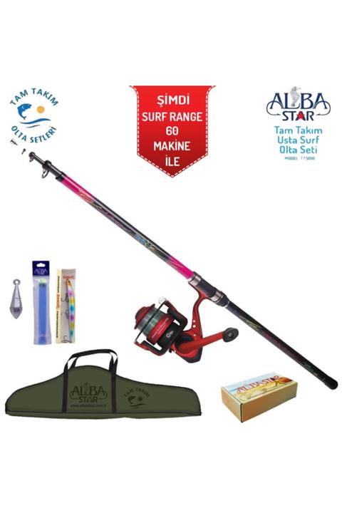 Albastar Tam Takım Surf Usta Olta Seti Tts010 420cm