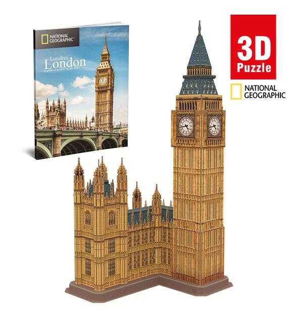 Cubic Fun National Geographic Serisi Big Ben 3d Puzzle