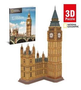 Cubic Fun National Geographic Serisi Big Ben 3d Puzzle