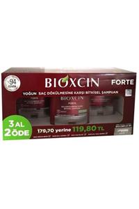 Bioxcin Forte Saç Dökülmesine Karşı Bakım Şampuanı 300 ml 3 Al 2 Öde