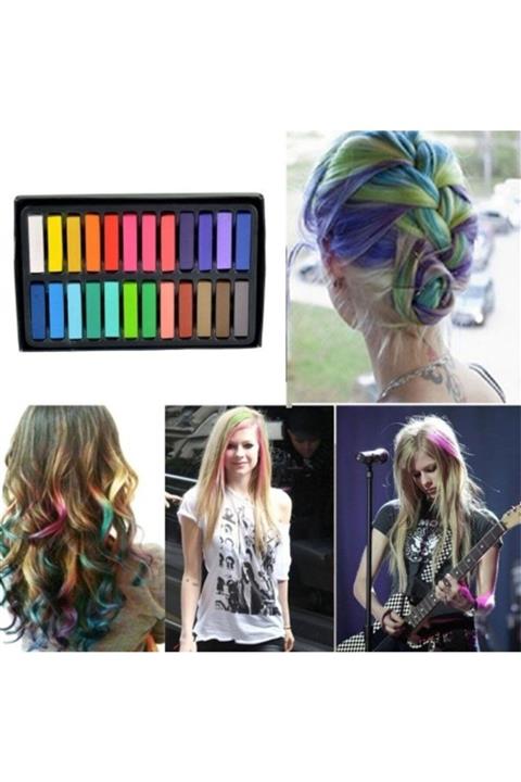 Skygo Saç Tebeşiri Magic Hair 24 Lü