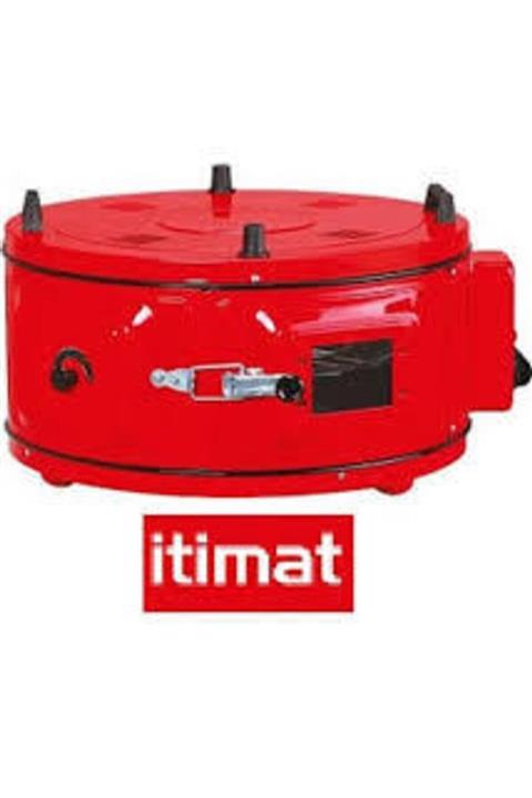 İtimat 010 Lüx Beyaz Yuvarlak Davul Fırın