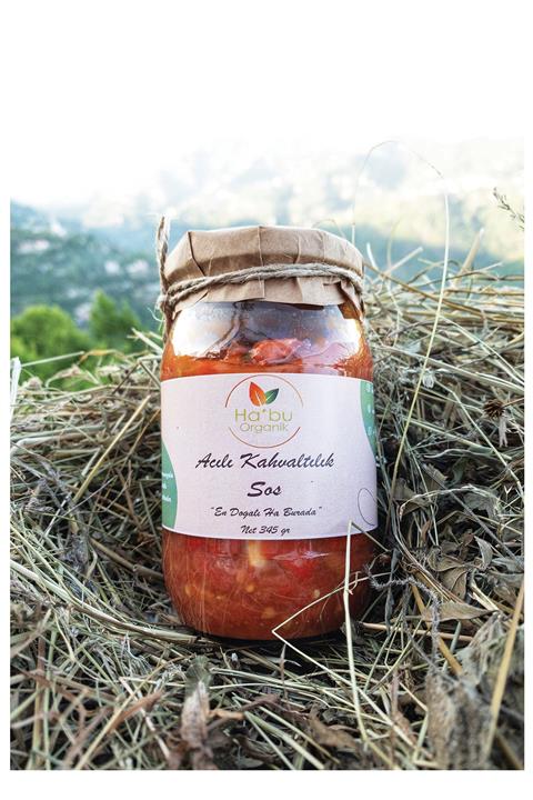 Habu Organik Organik Acılı Kahvaltılık Sos 345 G
