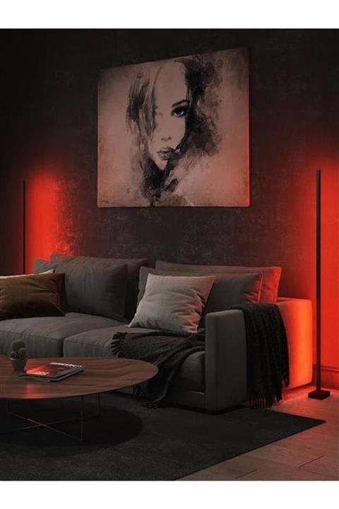 bluedıgıtal Blue Led Lambader Samsung Led Işık Rgb 256 Renk Dekoratif