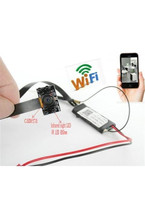 intermax Ip Wifi Uzaktan İzlenebilir Gizli Kamera GECE GÖRÜŞLÜ