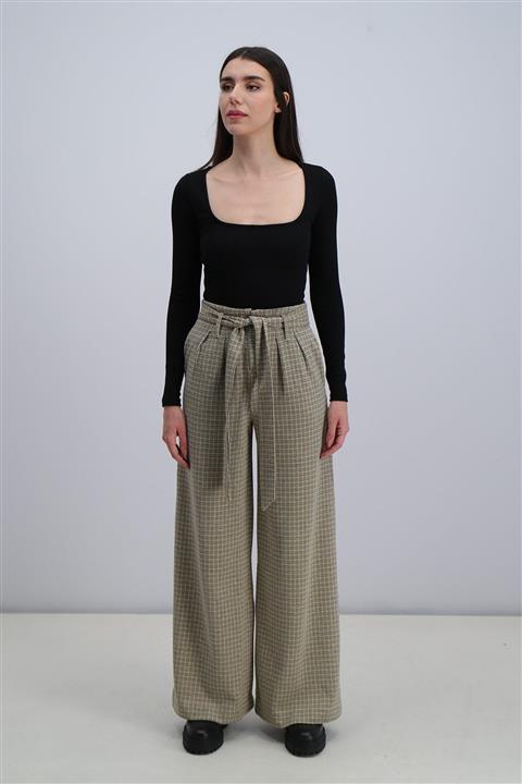 iandb Ekose Kemerli Palazzo Pantolon Enzo 2