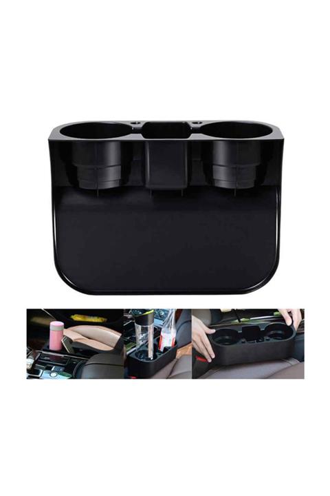 AutoFresh Renault Clio 4 2012-2016 Erzak Düzenleyici Konsol Koltuk Arası Tutucu Bardak Telefon Para Küllük
