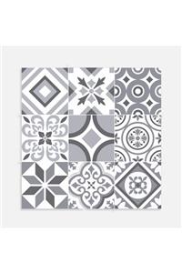 TİNK Geometrik 019 Karma Desenli Pvc Karo 30x30 Cm (11 Adet) 1m2