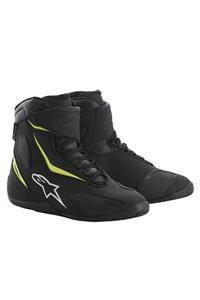 Alpinestars Fastback 2 Drystar Shoes Motosiklet Ayakkabı / Bot Siyah/sarı