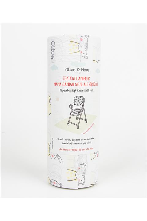 Olive&Mom Design Mama Sandalyesi Ve Aktivite Örtüsü 100x150cm (24 METRE)