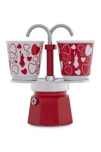 Bialetti Set Mını Expreess 2 Adet Kalpli Cupa + 2 Cups