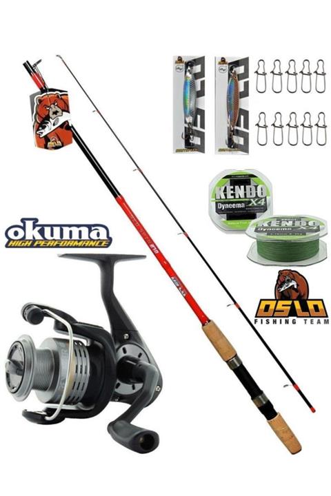 Oslo Okuma Revenger Rv-40 Neospin 240 Cm 10-30 Gr Spin Olta Takımı Seti