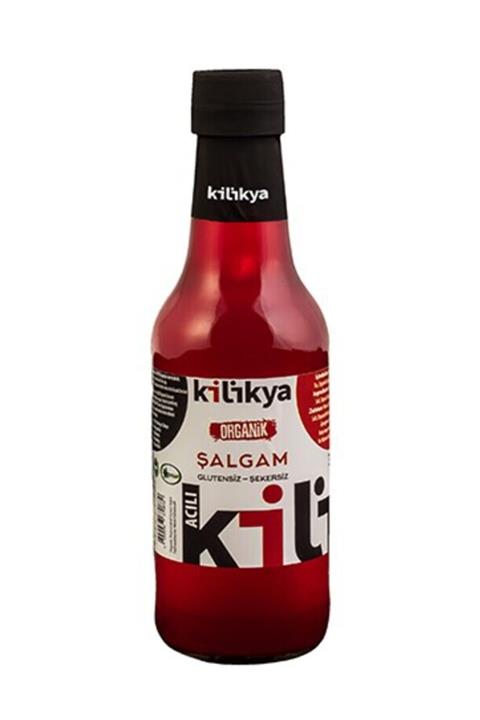 Kilikya Organik Şalgam 250 ml Acılı Cam (Kolide 24 Ad)