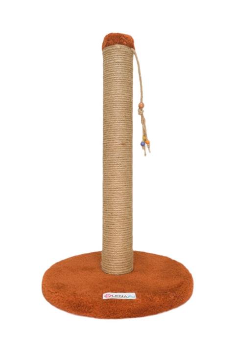 Lena Pet Yuvarlak Taban Kedi Tırmalama Tahtası 52cm Kiremit