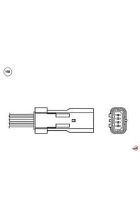 NGK Oza603-u1 Oksijen Sensörü 92056