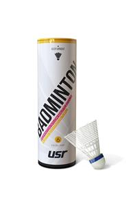 USR Flow 300 Plastik Badminton Topu Beyaz