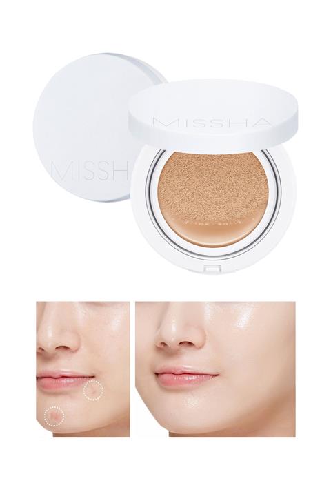 Missha Aydınlık Görünüm Sunan SPF50+ PA+++  Cushion Fondöten 15g Magic Cushion Moist Up no.23