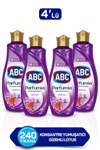 ABC Parfumia Gizemli Lotus Konsantre Yumuşatıcı 1440 Ml 4'lü Seti