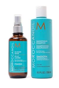 Moroccanoil Shine Parlaklık Spreyi 100 Ml + Smoothing Şampuan 250 Ml