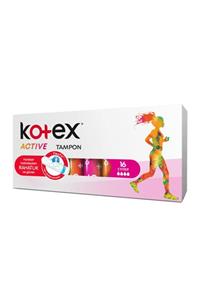 Kotex Active Super Tampon 16 Adet