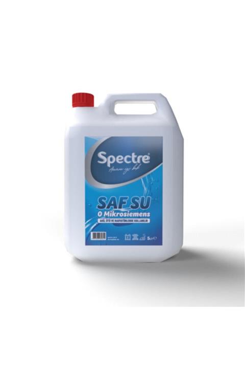 SPECTRE Distile Saf Su 5 Litre Ütü-akü-antifriz Tamamlama Suyu