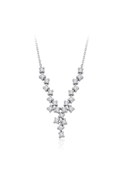 Sembol Gold 0.45 ct Pırlanta Kolye