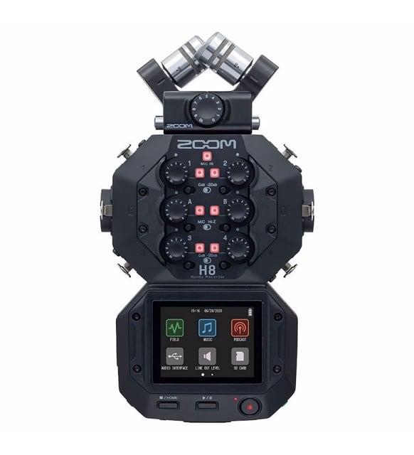 Zoom H8 Ses Kayıt Cihazı (siyah)