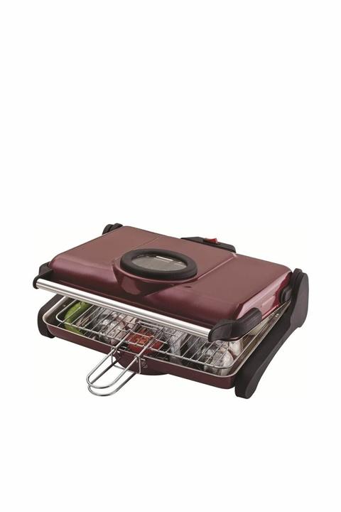 Akel Çift Telli Camlı Kapaklı Izgara