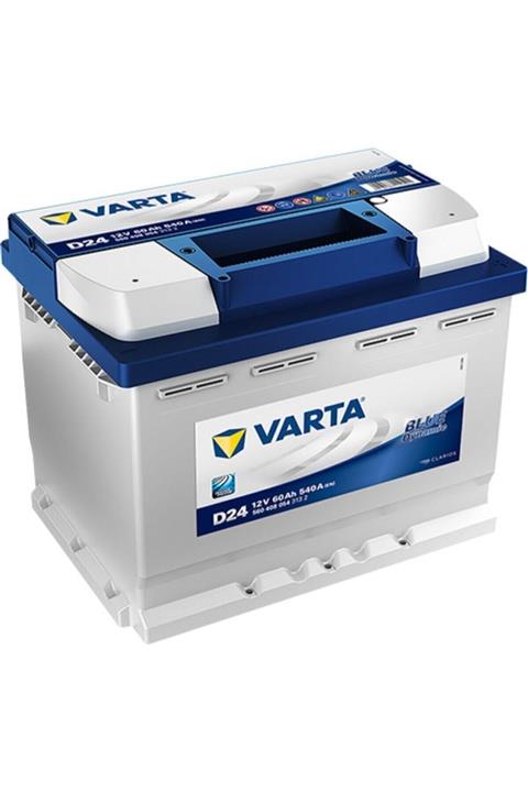 Varta 12v 60 Ah Amper Akü 540a Akü Blue Dynamic D24 -mayıs 2021-