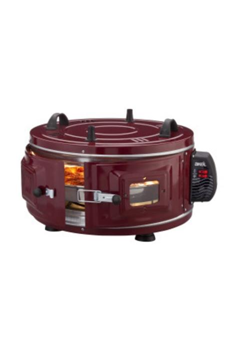 Akel AF007 Yuvarlak Davul Fırın tekli