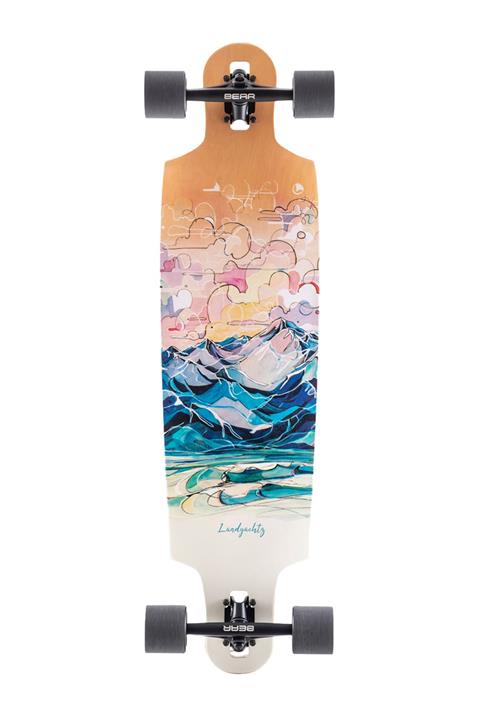 Landyachtz Drop Cat 38 Vibes Longboard Complete Kaykay