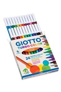 Giotto Gıotto Turbo Color Keçeli Boya Kalemi 24 Renk