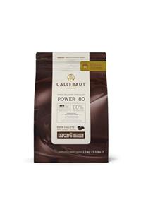 Callebaut Bitter %80 Damla Çikolata 2,5 kg