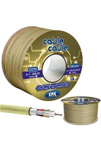 CABLEMASTER Kamera Kablosu 4+1 Cctv 0.50 100mt Erk Yerli