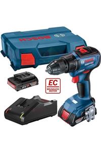 Bosch Gsr 18v-50 Professional Kömürsüz Akülü Vidalama Matkap Çift Akülü Çantalı