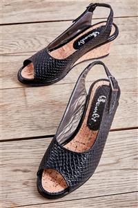 Bambi Siyah Kadın Espadril L05820405