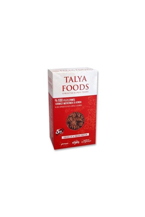 TALYA FOODS Glütensiz Filizlendirilmiş Kırmızı Mercimek & Kinoa Makarnası