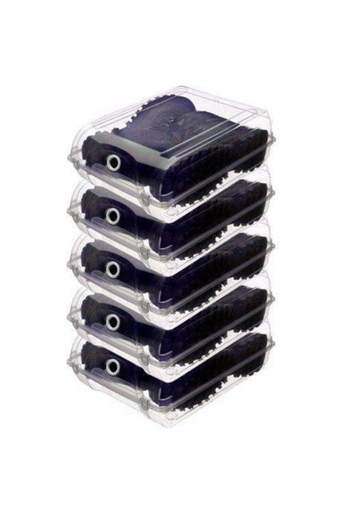 ikatem Gondol Şeffaf Bot Ayakkabı Kutusu 5 Adet