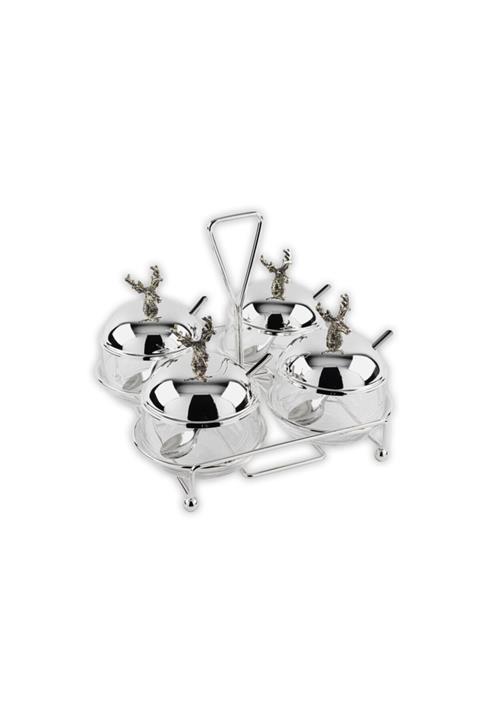 Mikasa Moor Deer 4'lü Reçellik 22x20cm