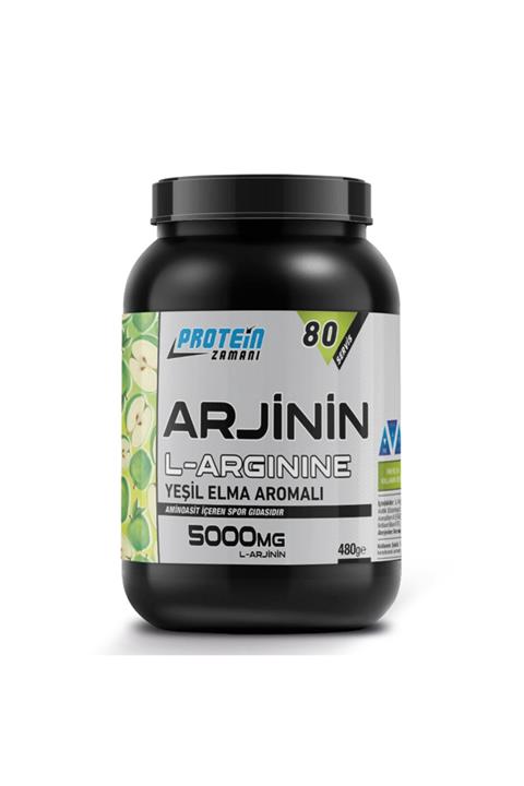 Protein Zamanı L-arjinin 80 Servis 480 Gram Yeşil Elma Aromalı