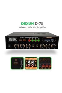 Dexun Ohm Mixer Amfi D-70 60w - 100v / 4-16