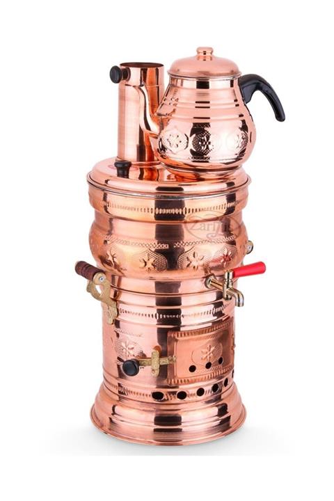 DERYA Bakır Semaver Büyük Boy